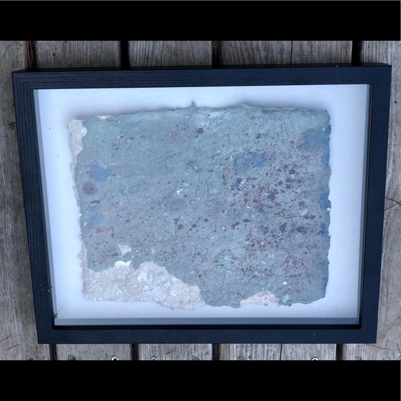 Upcycled Recycled Handpressed Paper Wall Art - Picture 2 of 5